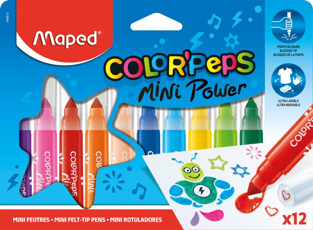 Plumones Maped color peps ocean 12 pzas | en línea Plumones Maped color peps ocean 12 pzas | en línea