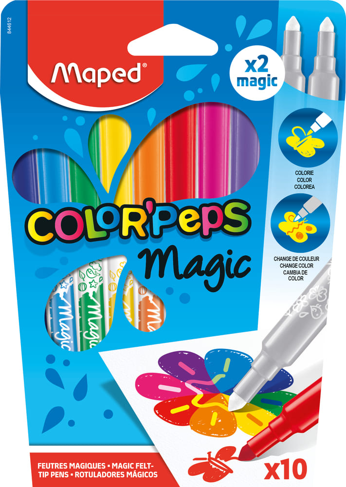 Maped Marcadores Rotuladores Punta Pincel Lettering 10 Colores – Be To Be  Menacho